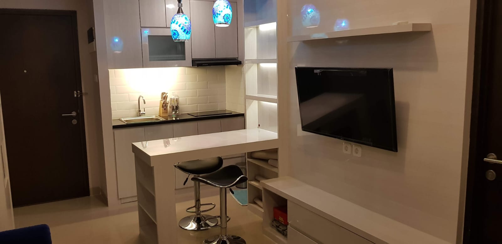 Disewakan fully furnished Apartemen Mustika Golf Residence Tipe 2BR di Jababeka Cikarang